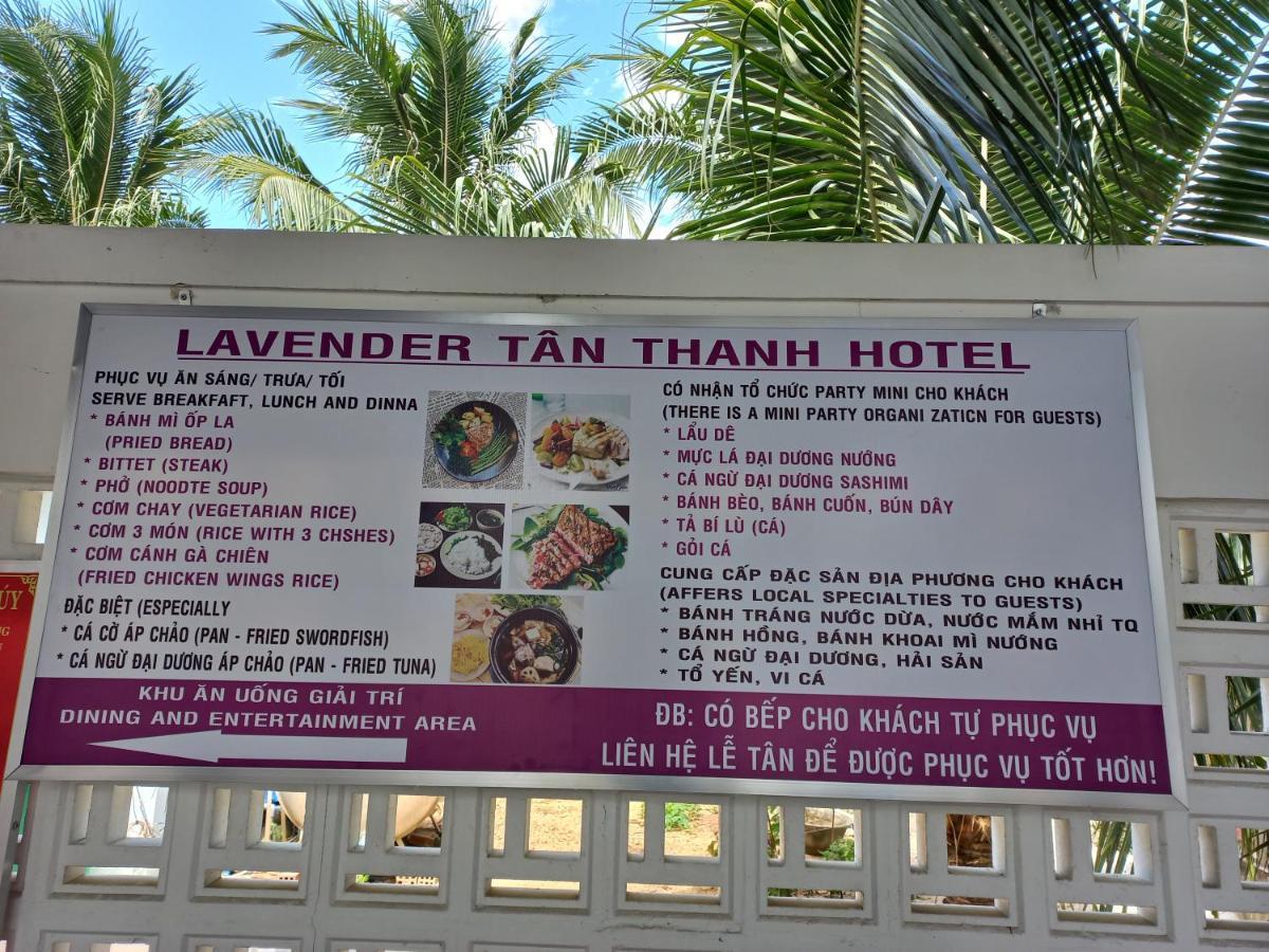Lavender Tan Thanh Hotel Mini Resort Cong Thanh ภายนอก รูปภาพ